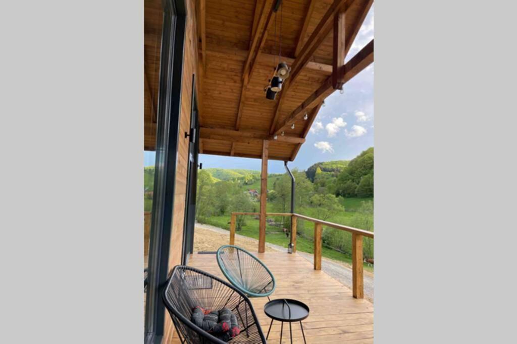 Valley House Cabana Cu Priveliste De Vis Sita Buzăului 外观 照片